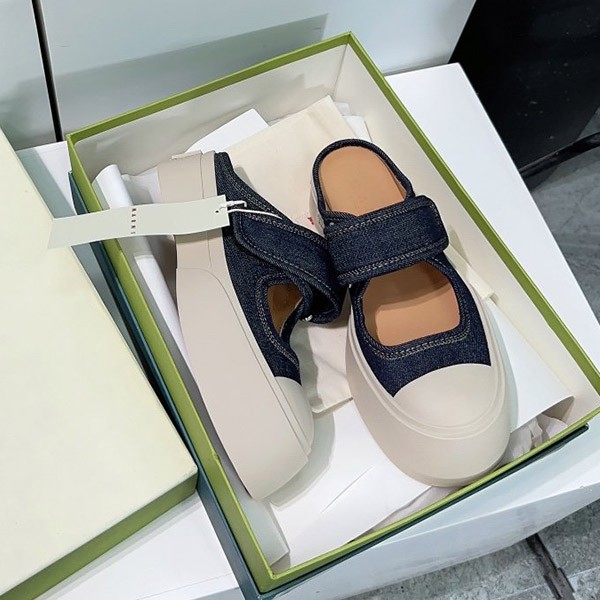 Marni Replica Denim Mary Jane Flats max48980