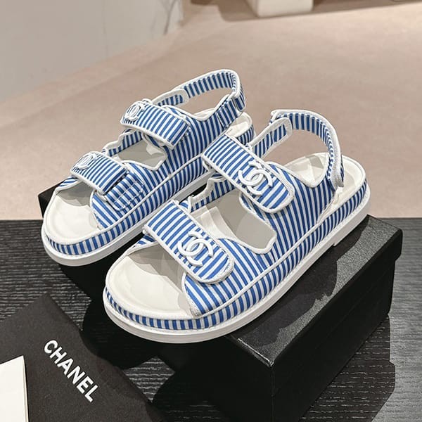 Perfect gift: Chanel border CC logo footbed sandals, fake shl49574 Perfect gift: Chanel border CC logo footbed sandals, fake shl49574