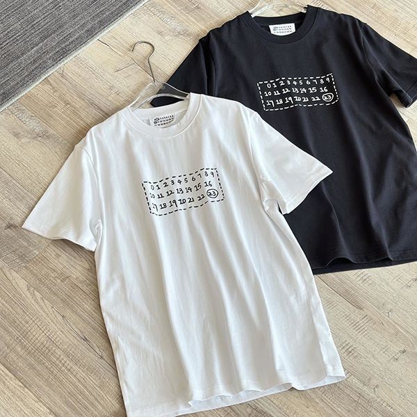 High quality???MM6 Maison Margiela fake logo short sleeve T-shirt Mak29218 High quality???MM6 Maison Margiela fake logo short sleeve T-shirt Mak29218