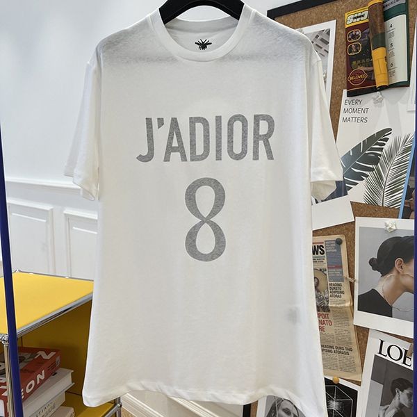 Super limited edition Dior JA Dior 8 short sleeve T-shirt copy 213T03TC00