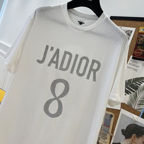 Super limited edition Dior JA Dior 8 short sleeve T-shirt copy 213T03TC00