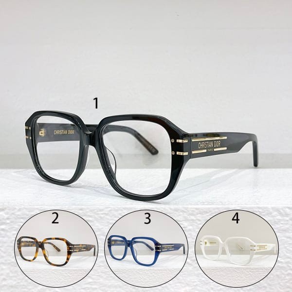 No. 1 in total sales! Dior SignatureO S31 tortoiseshell square glasses in 4 colors deq62282
