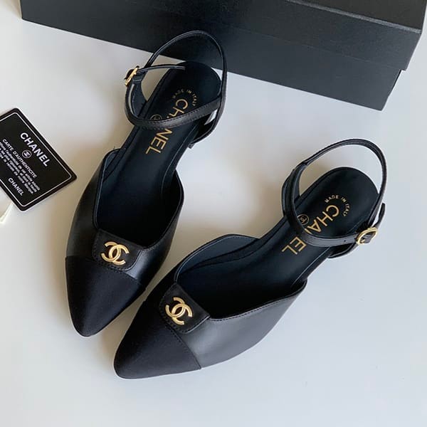 Instant delivery Chanel replica slingback sandals shu07683 Instant delivery Chanel replica slingback sandals shu07683