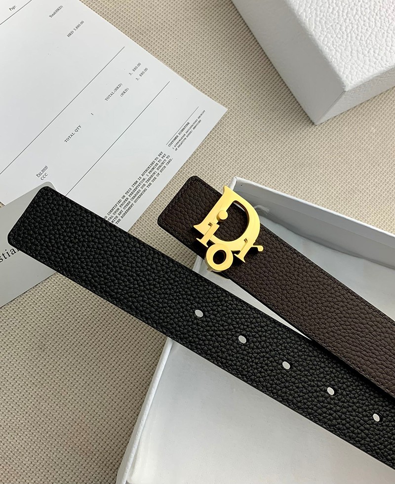 Sold out Dior Belt Replica Oblique Buckle 35mm 3 Colors den51767