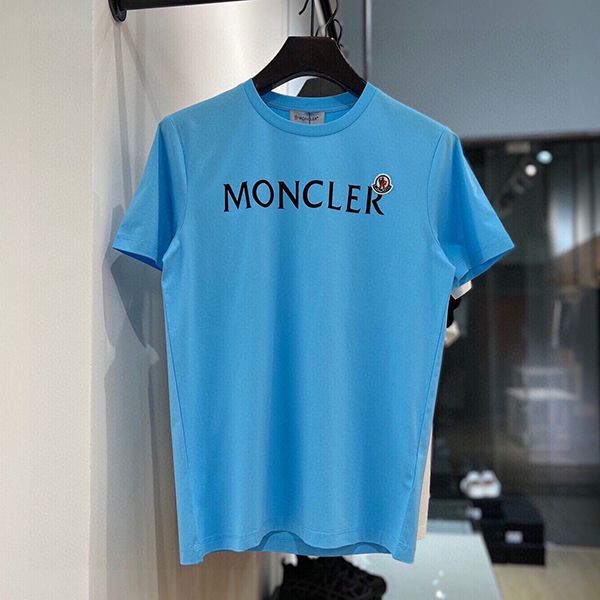 Express delivery Moncler replica logo cotton crew neck T-shirt moe21788 Express delivery Moncler replica logo cotton crew neck T-shirt moe21788