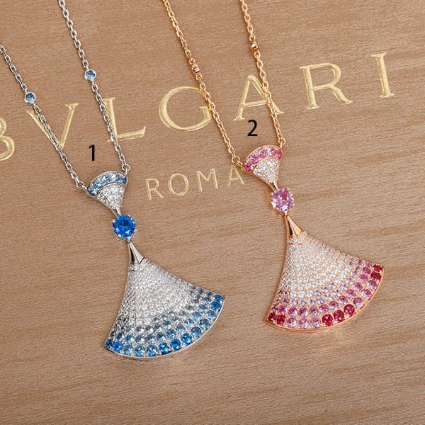 No. 1 in total sales! Bulgari replica necklace Diva Dream 18KPG Bue57618
