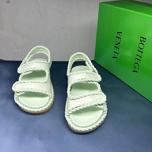 High quality???[Bottega Veneta copy] Jack flat sandals bom26858