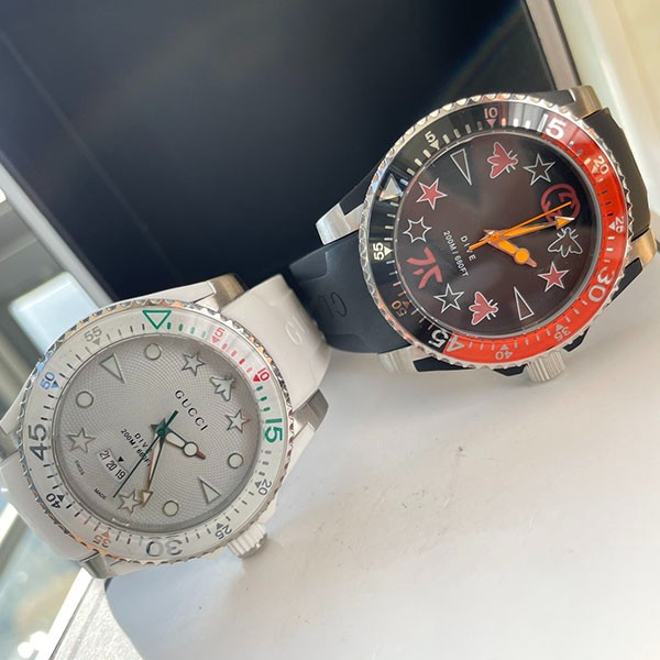 ★SALE! Popular design★Gucci Dive Men's Watch Replica 40mm 2 colors YA136221 ★SALE! Popular design★Gucci Dive Men's Watch Replica 40mm 2 colors YA136221