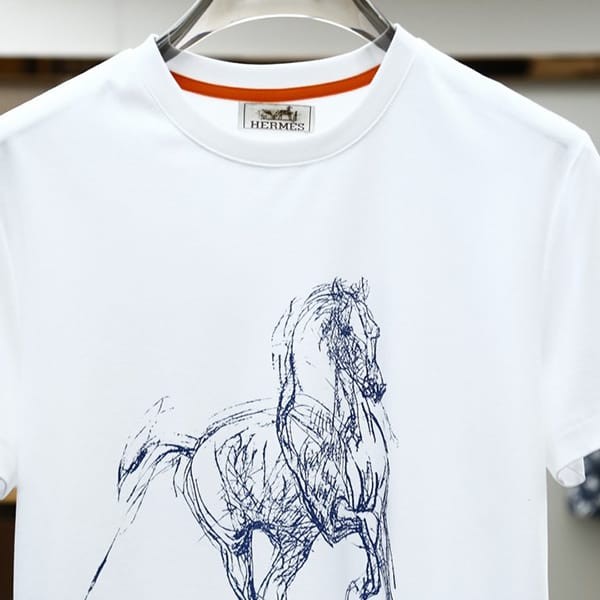 Attention ★ Hermes Capsule Sports Cut and Sewn T-shirt Replica erw43943