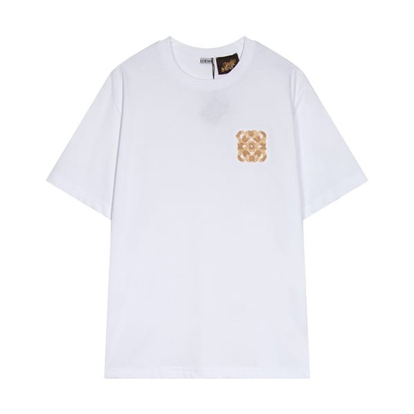 Cute Loewe Fake Paulas Ibiza Cotton Jersey T-Shirt lox24006