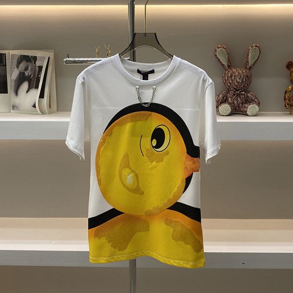Louis Vuitton Replica] Duckling Print T-shirt 1AFTR8