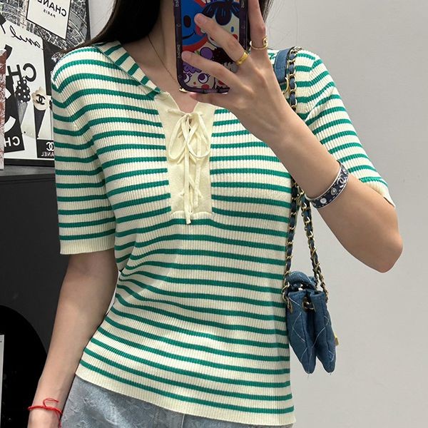 Must-have! Dior Rib Knit T-shirt Replica deo00848 Must-have! Dior Rib Knit T-shirt Replica deo00848