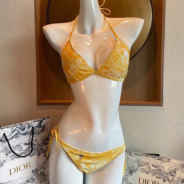 Dior replica bikini bottom top and bottom set swimsuit dey56228