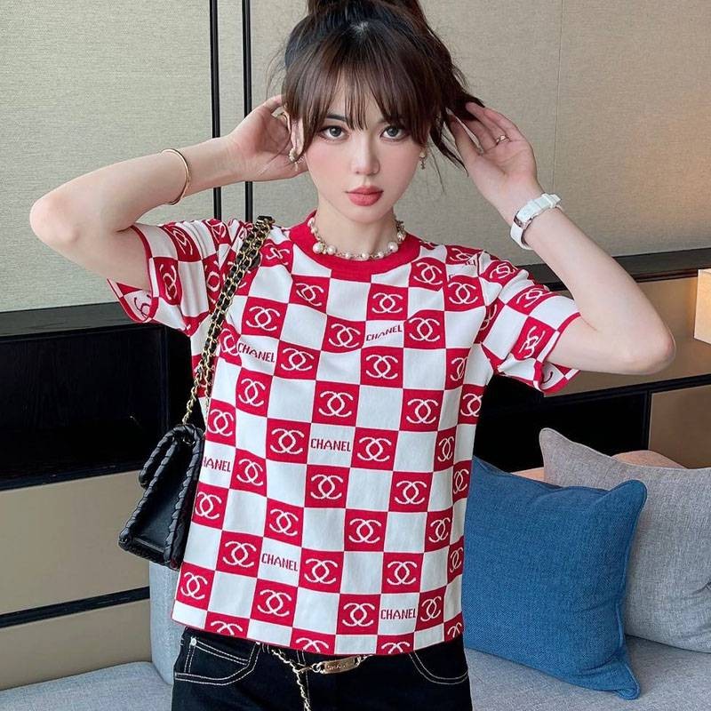 ☆Super popular☆ Chanel logo T-shirt replica shk28899