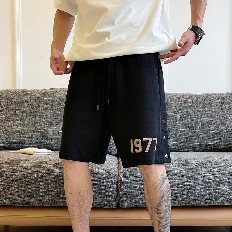 Battle of Fear of God Cotton Blend Jersey Shorts Copy fiy74954