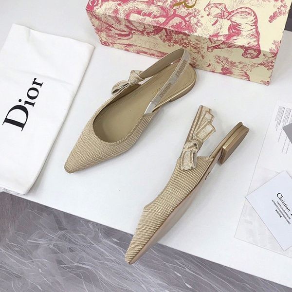 Recommended Dior replica slingback pumps ★ Technical fabric deg57427