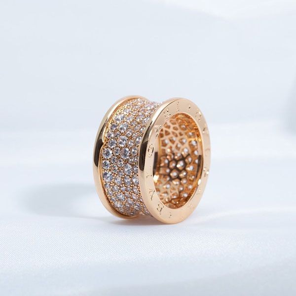 Rare Bulgari B.zero1 Pavé Diamond Ring Replica Bux80019 Rare Bulgari B.zero1 Pavé Diamond Ring Replica Bux80019