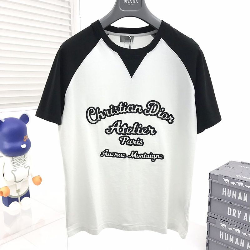 Christian Dior Atelier T-shirt copy white 213J635A0677C085 sold out Christian Dior Atelier T-shirt copy white 213J635A0677C085 sold out