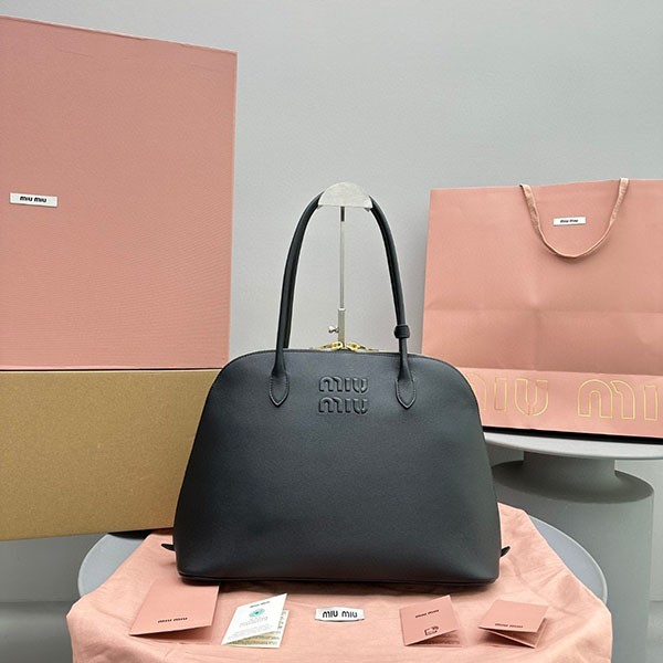 Before it sells out [Miu Miu Replica] Leather handbag shoulder bag 2 colors myl29414
