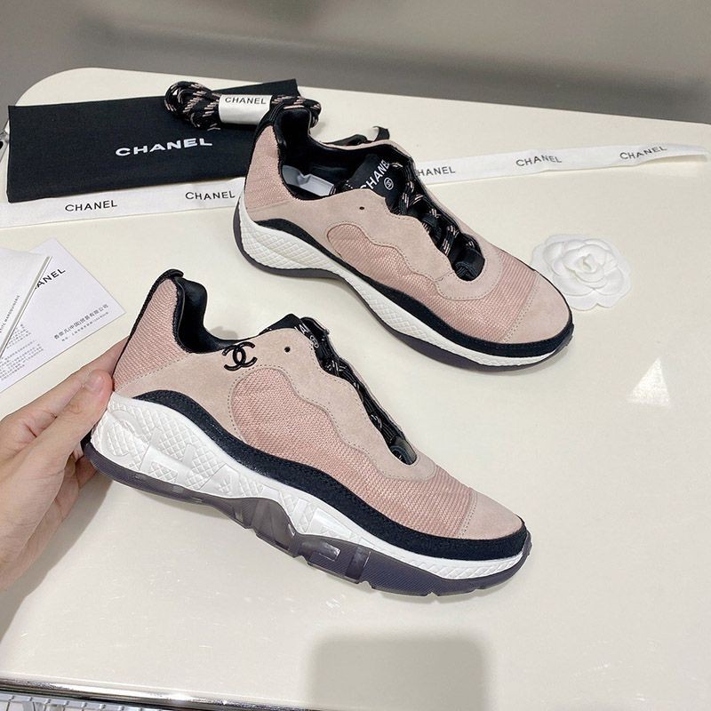 [Super comfortable?] Chanel / suede sneakers replica shf93515