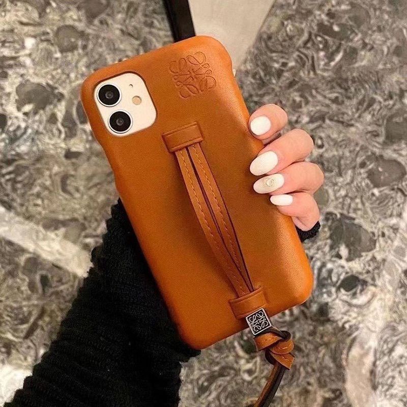 Not available in Japan [Loewe smartphone case copy] Leather iPhone case lob54514