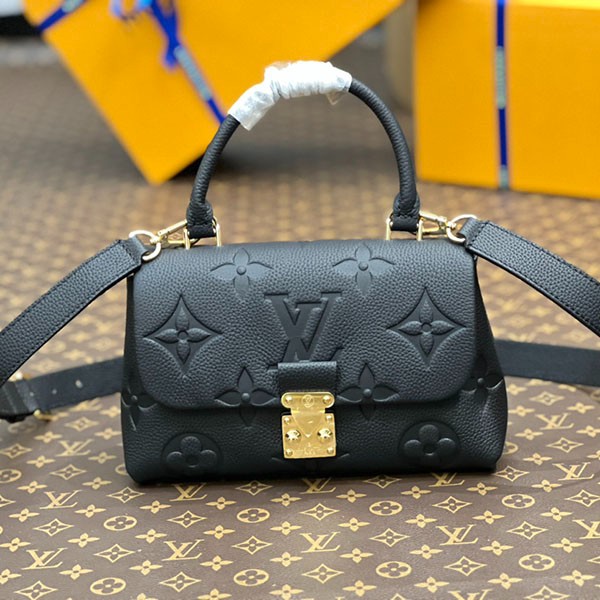 Louis Vuitton Handbag Replica Madeleine BB Black Simple M45977 Louis Vuitton Handbag Replica Madeleine BB Black Simple M45977