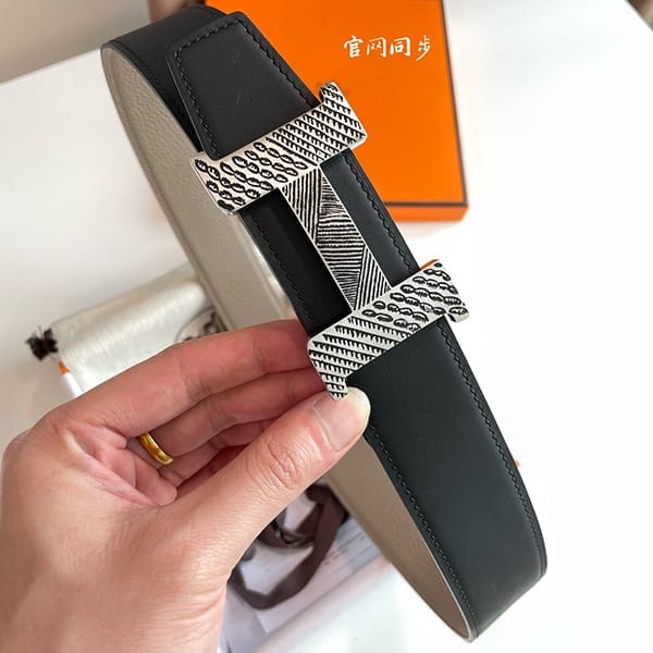[Very convenient] Hermes replica reversible belt era99104