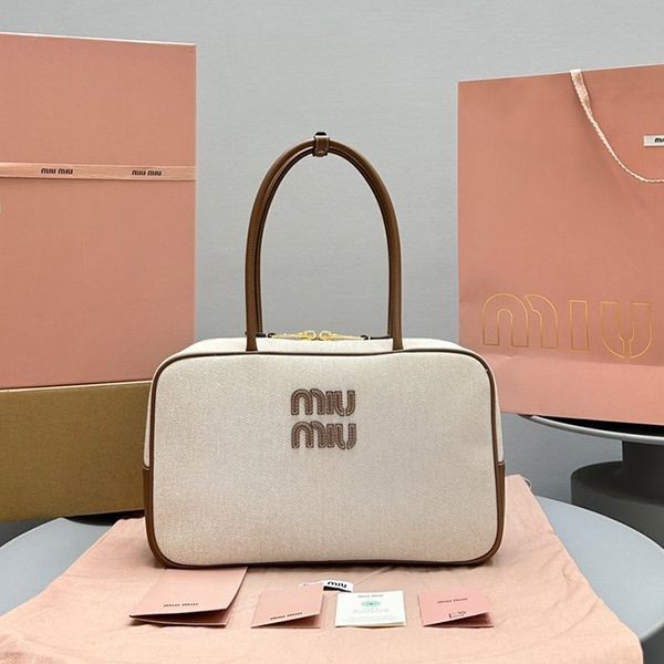 Love at first sight? [★Not available in Japan★] Miu Miu canvas bag replica 5BB163