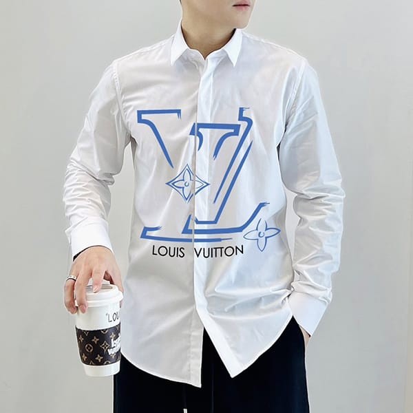 BoutiqueLouis Vuitton Long Sleeve Cotton Shirt Replica vuq40882 vuq40882 BoutiqueLouis Vuitton Long Sleeve Cotton Shirt Replica vuq40882 vuq40882