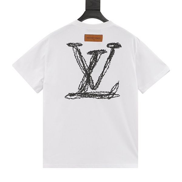 Louis Vuitton Logo Sketch Font T-Shirt vua48377 - Popular all over the world!