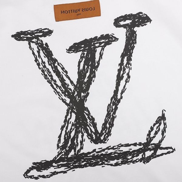 Louis Vuitton Logo Sketch Font T-Shirt vua48377 - Popular all over the world!
