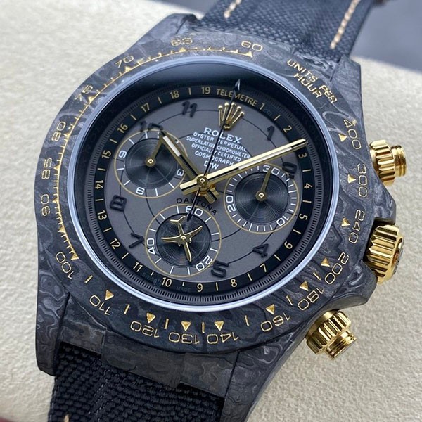 Rolex DiW Carbon Daytona Replica