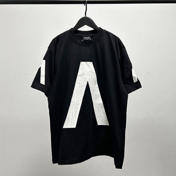 Recommended Balenciaga x ARCHIVE collaboration logo short sleeve T-shirt bag16170