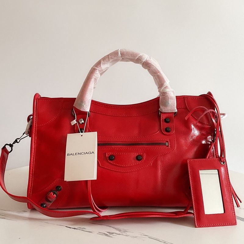 Not available in Japan Balenciaga Classic City Bag Replica Red bau34285