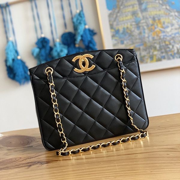★Popular in Japan! Chanel quilted shoulder bag, black, fake shj13054 ★Popular in Japan! Chanel quilted shoulder bag, black, fake shj13054
