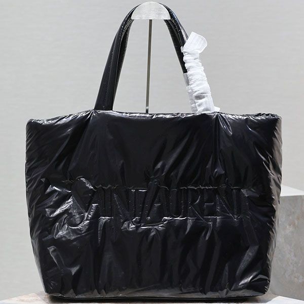 Recommended Saint Laurent Tote Bag with Front Logo Replica Sav48873