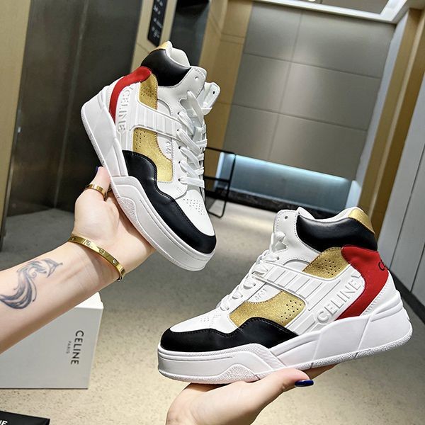 Celine CT-06 High Top Sneakers N Grade Laminated Calf Cee25569