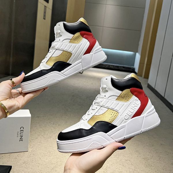 Celine CT-06 High Top Sneakers N Grade Laminated Calf Cee25569