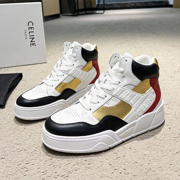 Celine CT-06 High Top Sneakers N Grade Laminated Calf Cee25569