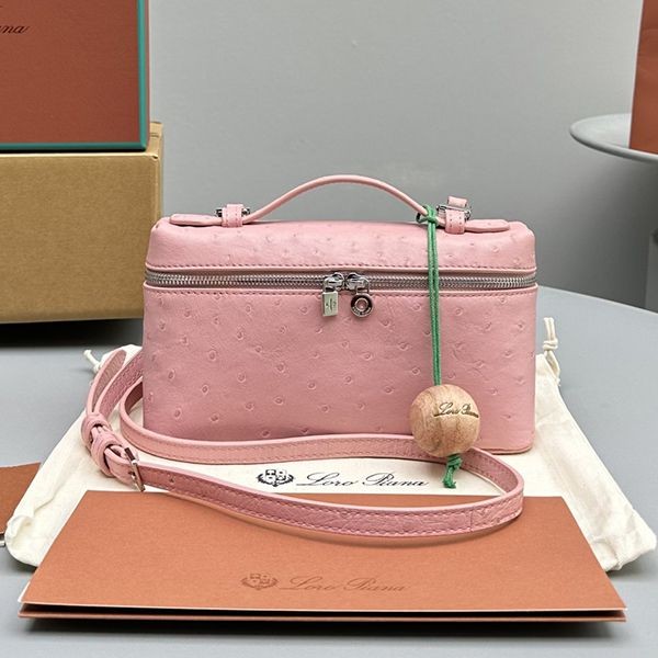 Loro Piana Extra Fake Pocket Pouch L19 / Ostrich Super Hard to Find? roz98176