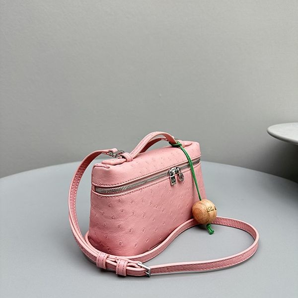 Loro Piana Extra Fake Pocket Pouch L19 / Ostrich Super Hard to Find? roz98176