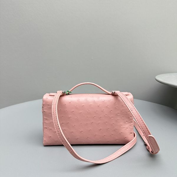 Loro Piana Extra Fake Pocket Pouch L19 / Ostrich Super Hard to Find? roz98176