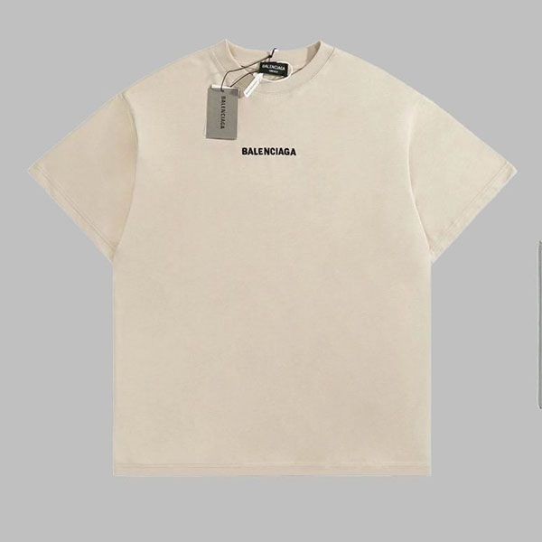 Recommended Balenciaga unisex print T-shirt copy baq40935