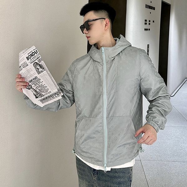 [Reversible and cool★]Louis Vuitton nylon parka replica 1AAT3D