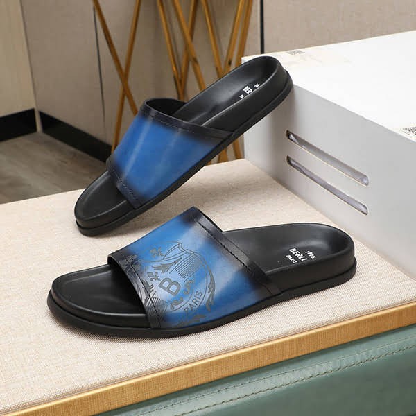 ★Popular in Japan! Berluti Scritto calf leather sandals replica bem27959