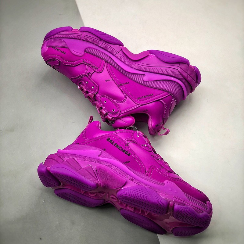 Eye-catching color Balenciaga Triple S fake sneakers bak48542 Eye-catching color Balenciaga Triple S fake sneakers bak48542