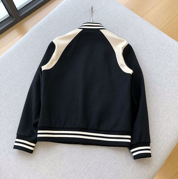 Hard to find Celine Classic TEDDY Stadium Jacket Cej75777