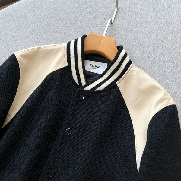 Hard to find Celine Classic TEDDY Stadium Jacket Cej75777