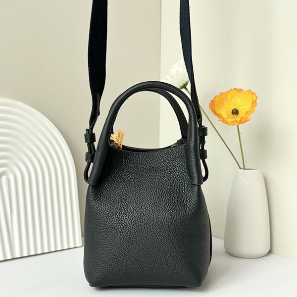 Loro Piana Micro Vail Cheap Leather Shoulder Handbag FAM79