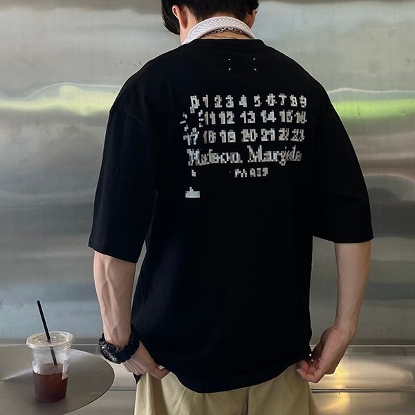 Extremely eye-catching! Maison Margiela T-shirt, super cheap, black, Mag32735 Extremely eye-catching! Maison Margiela T-shirt, super cheap, black, Mag32735